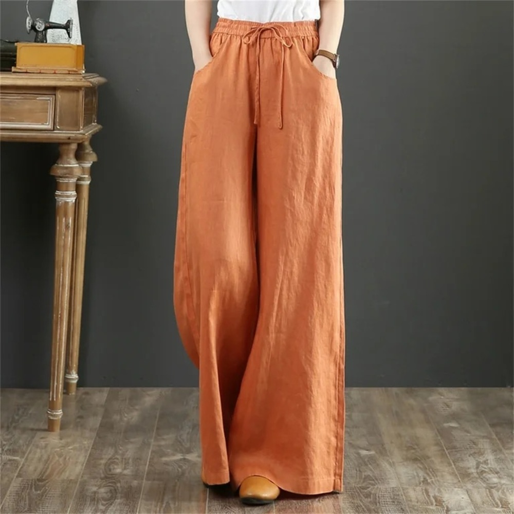Rachel Zoe Silky Wide-Leg Pants